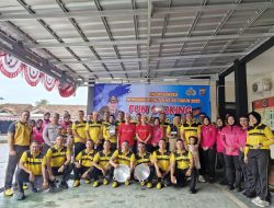 Polres Lampung Timur Gelar Lomba Fun Cooking Nasi Goreng Presisi Meriahkan HUT RI ke-80
