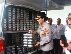 Kapolres Lampung Timur Dampingi Bupati Dalam Kegiatan Ceremony Dapur MBG SPPG di Desa Bumi Harjo