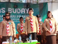Kapolres Lampung Timur Hadiri Apel Besar Hari Pramuka ke-64 Tahun 2025