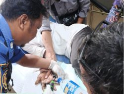 Damkar Sribawono Tunjukkan Profesionalisme, Evakuasi Cincin Tiga Jari ODGJ