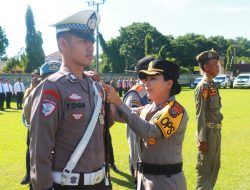 Polres Lampung Timur Gelar Apel Gelar Pasukan Operasi Patuh Krakatau 2025*