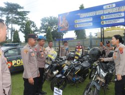 Pastikan Sarana Dan Prasarana, Kapolres Lamtim Cek Randis