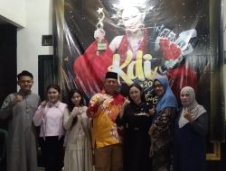 Acara Tasyakuran Atas Keberhasilan Intan Putri Lestari Lam-tim Menjuarai Kontes Dangdut Indonesia,(KDI).
