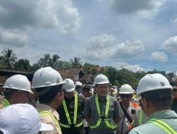 Ruas Jalan Jabung–Labuhan Maringgai 6,2 Km Akhirnya Dibangun Setelah Puluhan Tahun Rusak