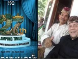 HUT Ke-27 Lam-tim Diluncurkan,”Logo Resmi, Tunai Protes Dari Penyimbang Adat.