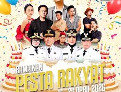 HUT-PEMKAB LAMPUNG TIMUR KE -27 GELAR BAZAR PASAR MURAH  LAPANGAN MERDEKA BANDAR SRIBAWONO