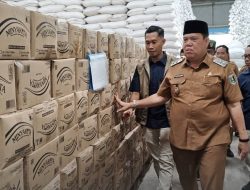 PENYALURAN BANTUAN PANGAN 2026 DIMULAI DI LAMPUNG TIMUR, WARGA TERIMA RAPEL 2 BULAN: 20 KG BERAS DAN 4 LITER MINYAK GORENG