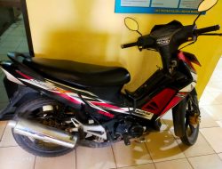 Aksi curanmor di siang bolong gagal total , pelaku babak belur di kejar warga di labuhan maringgai
