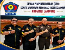 KETUA DPD KWRI LAMPUNG BERI APRESIASI TINGGI GERAK CEPAT POLDA UNGKAP KASUS PENEMBAKAN BRIPKA ARYA SUPENA
