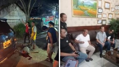 Pelaku  penembak pengusaha ayam geprek di METRO menyarahkan diri di polres lampung utara