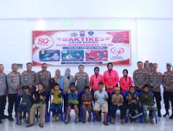Sambut Hari Bhayangkara ke-80, Polres Lampung Timur Gelar Bakti Kesehatan Gratis