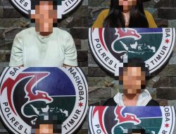 Perangi Narkoba, Satresnarkoba Polres Lampung Timur Tangkap 5 Pelaku dalam Satu Malam