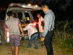 Nyaris Putus,di duga  Leher Pria Ditebas Jasad Ditemukan Bersimbah Darah di Samping Irigasi Lampung Timur