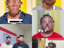 Polsek Labuhan Maringgai Ungkap Peredaran Narkotika, Enam Pelaku Diamankan dalam Operasi Semalam