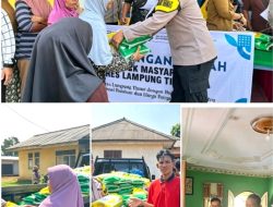 Polsek Jabung Salurkan 10 Ton Beras Lewat Gerakan Pangan Murah